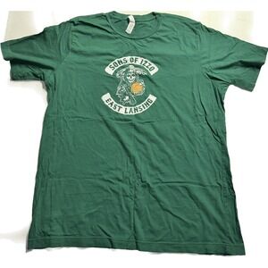 Sons Of Izzo East Lansing‎ Green Basketball T-Shirt Men's Size XL
